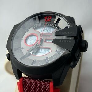 Diesel Mega Chief Men's Watch DZ4551 red